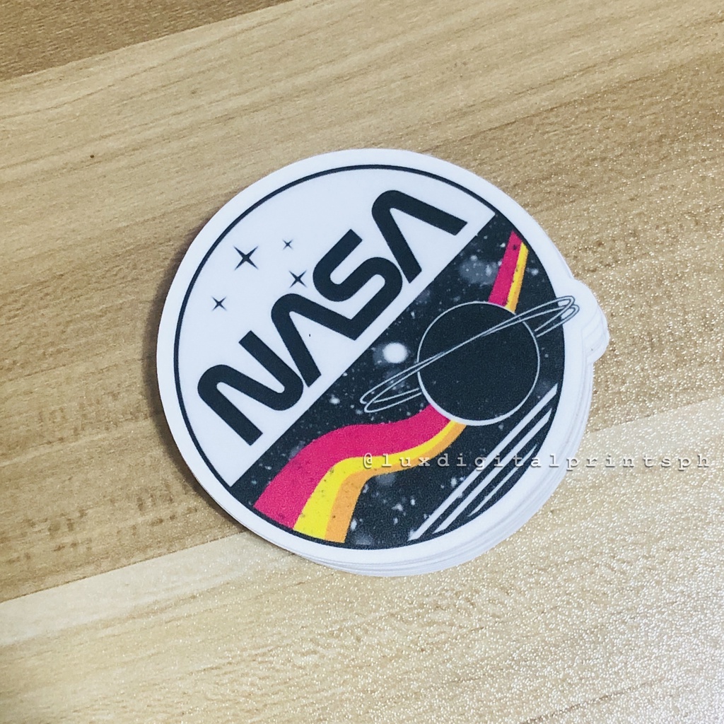NASA laminated sticker | Shopee Philippines