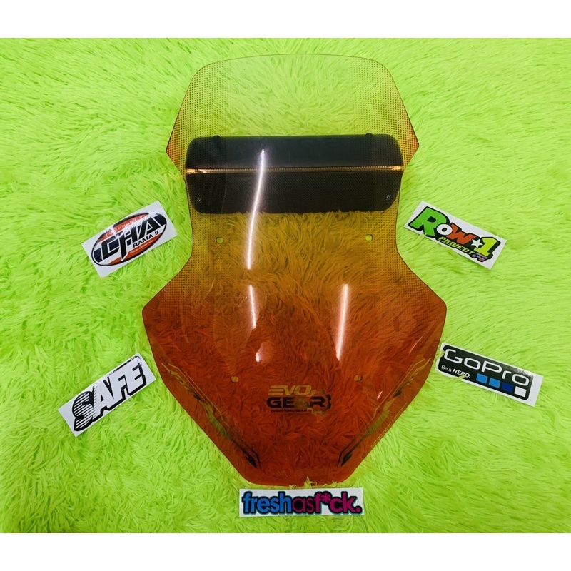 HONDA ADV 150 & ADV 160 VISOR NEW DESIGN RED | Shopee Philippines