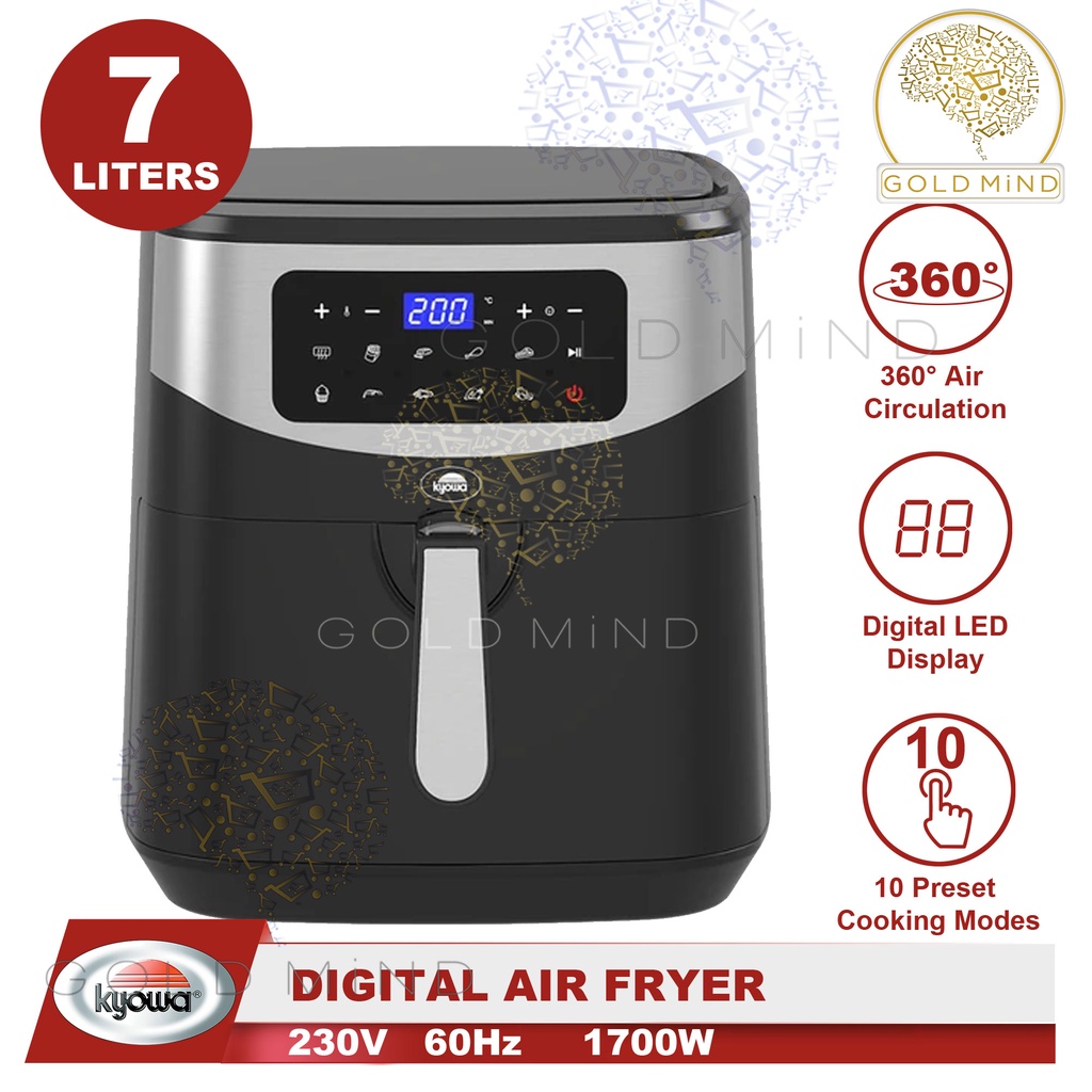 Kyowa Digital Air Fryer 7.0L (1700W) Shopee Philippines