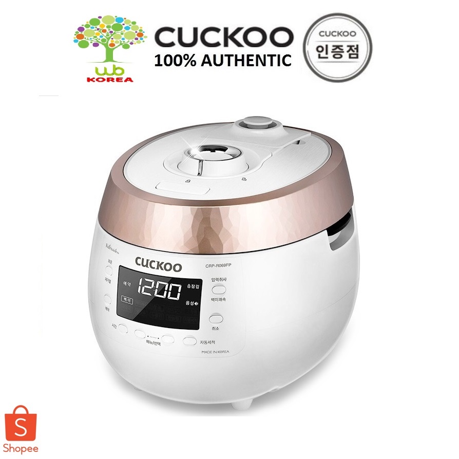 CUCKOO Electric Pressure Rice Cooker CRPR109FP Warmer (10 Cups) Made