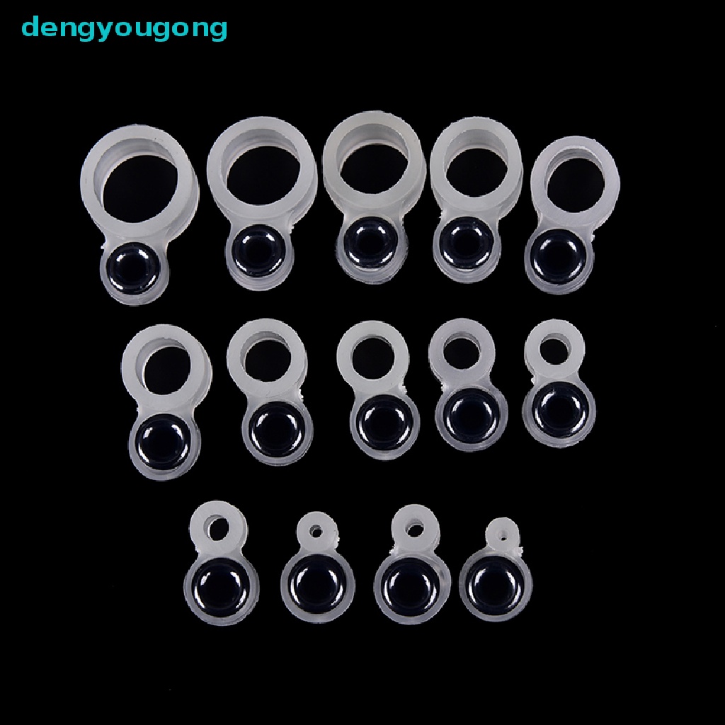 dengyougong 14x fishing rod wire ring fishing line guide ring silicone