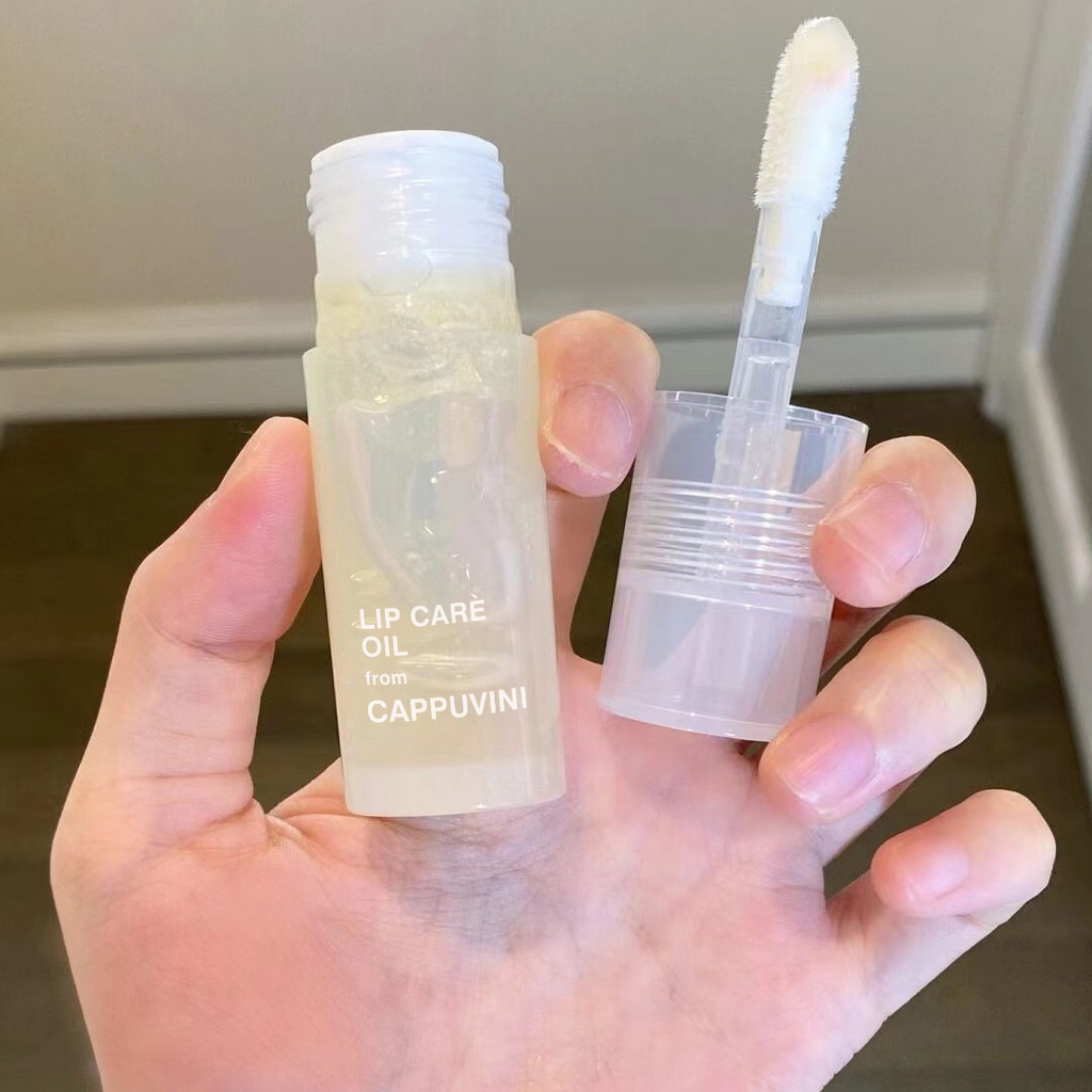 CAPPUVINI Daily Lip Moisturizing Oil Clear Care Balm 1pc/4g Shopee