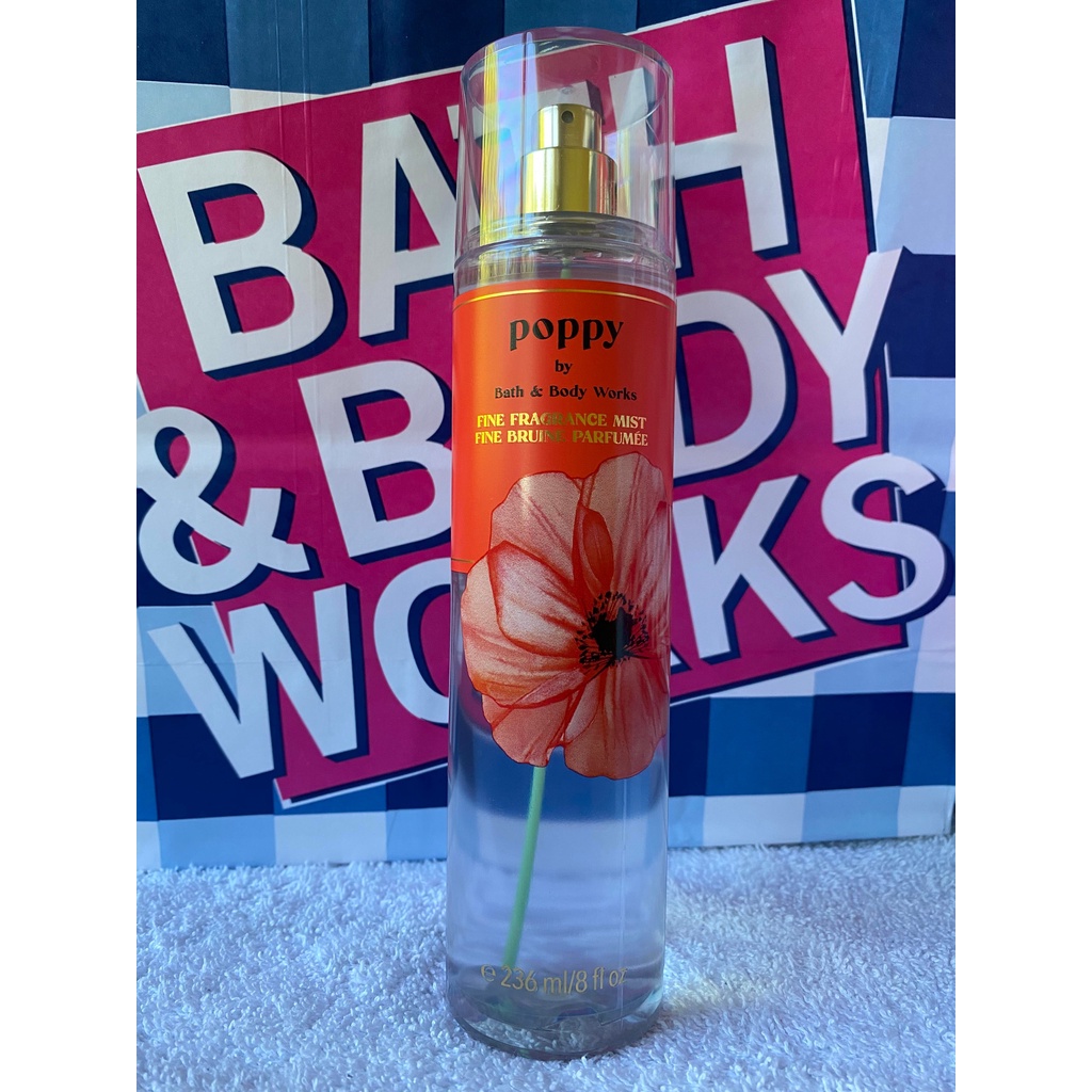 Bath & Body Works - POPPY (236mL/8fl.oz) | Shopee Philippines