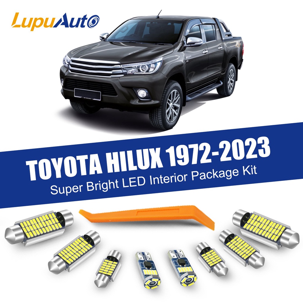 LupuAuto Car Interior light For Toyota Hilux 19722015 2016 2017 2018