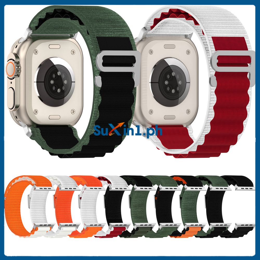 Alpine Lace Strap for Watch Band 49mm 44mm 40mm 45mm 41mm 42mm