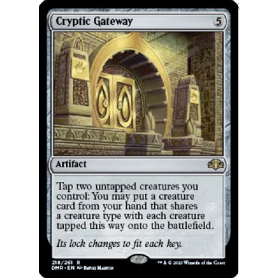 MTG DMR RARE : Cryptic Gateway - Pack Fresh Dominaria Remastered Magic ...