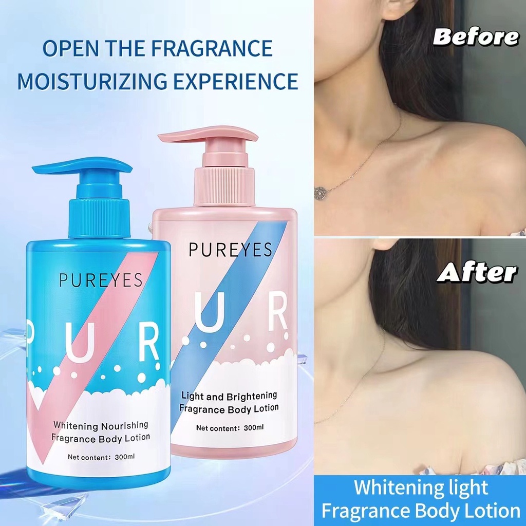 Pureyes Whitening Nourishing & Light and Brightening Fragrance Body ...