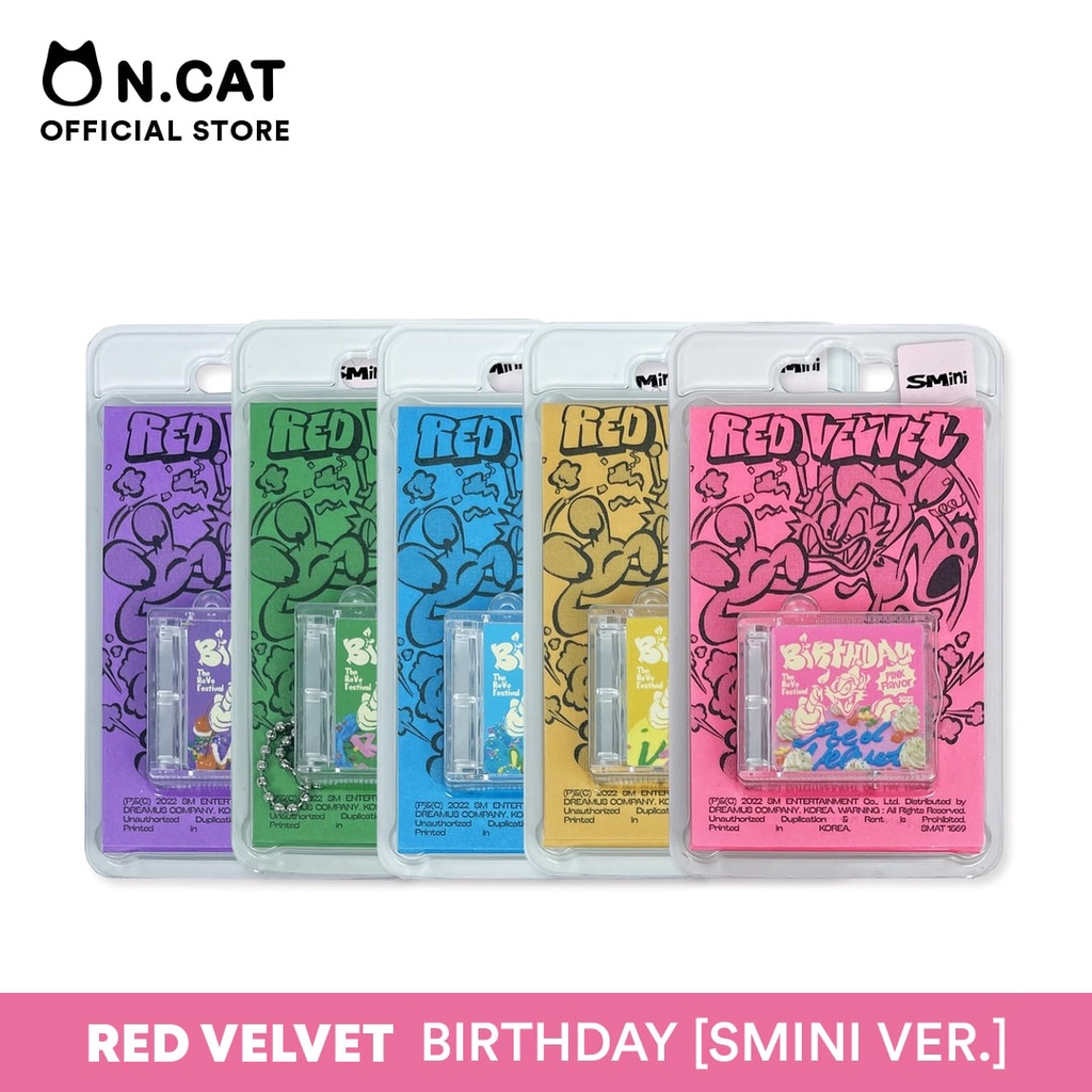 RED VELVET 8TH MINI ALBUM 'THE REVE FESTIVAL 2022 - BIRTHDAY' (SMINI  VERSION)