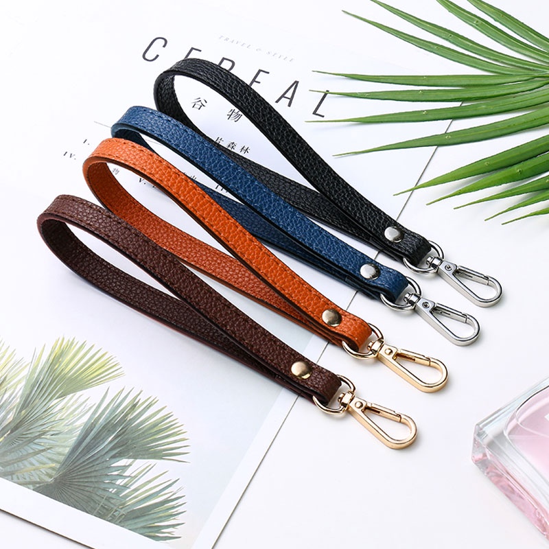 Clutch Bag Strap Wrist Bag Strap Solid Color Wallet Belt Fashion Handle