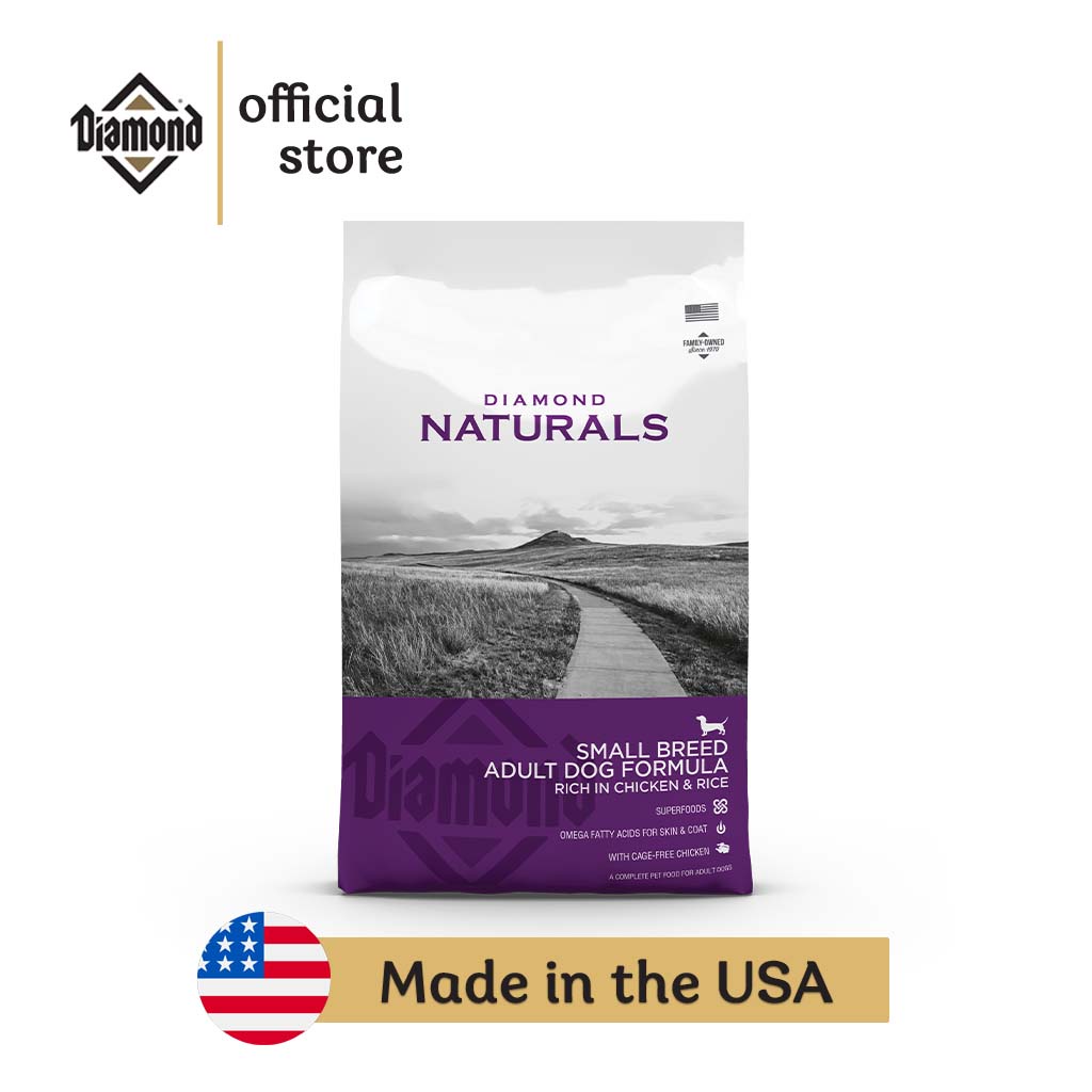 Diamond Naturals Dog Dry Food SMALL BREED ADULT DOG FORMULA Rich in