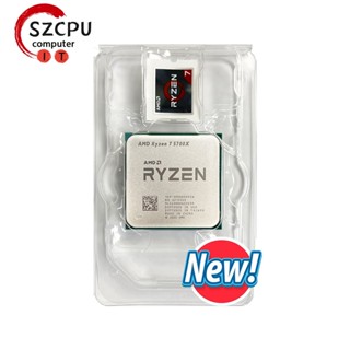 AMD R7 5700X Ryzen 7 5700X New 3.4 GHz Eight-Core 16-Thread CPU 7NM L3=32M  100-000000926 Socket AM4