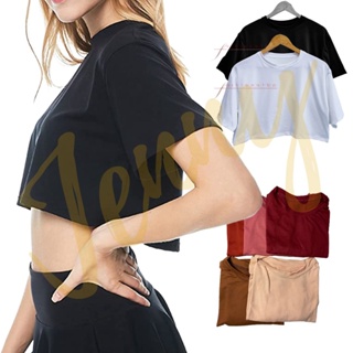 Oversized Crop Top Loose Shirt short sleeves Women Graphic Loose