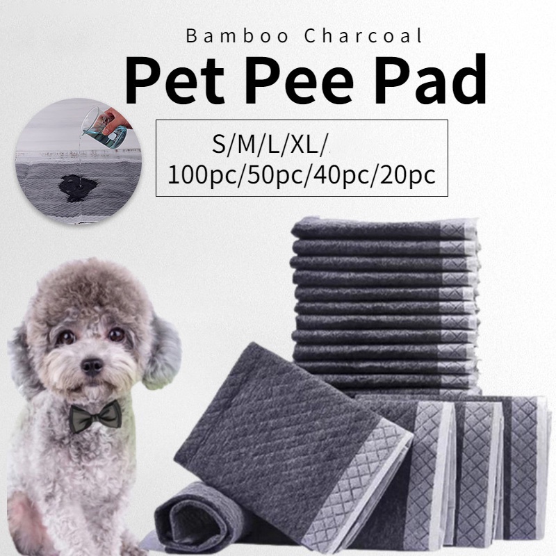 Pet Bamboo Charcoal Urine Pad Dog Pee Pad Cat Training Pads Thick