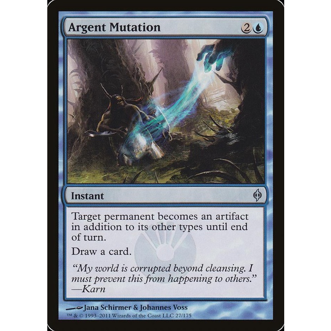 Magic the Gathering Argent Mutation Shopee Philippines