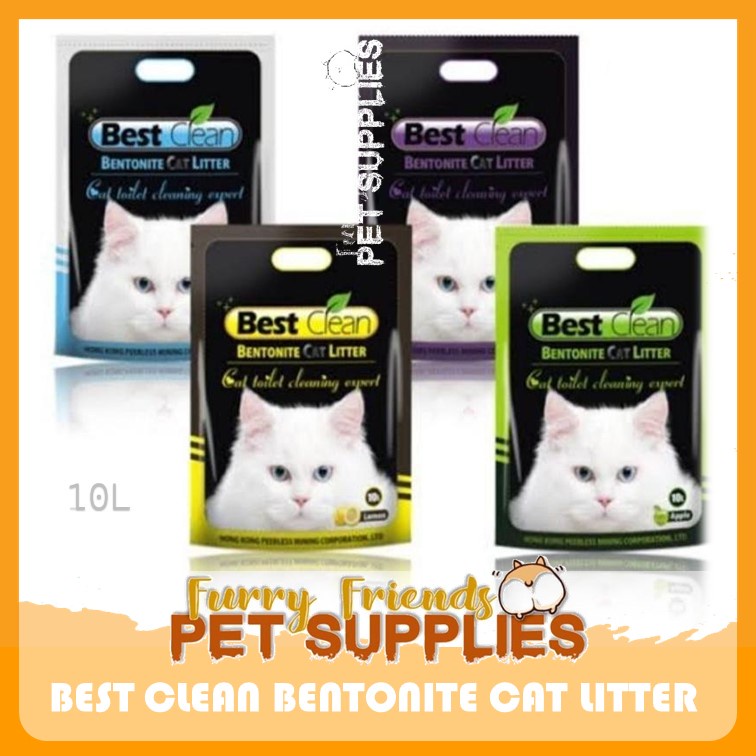 BEST CLEAN CAT LITTER 10L Bentonite Sand Shopee Philippines