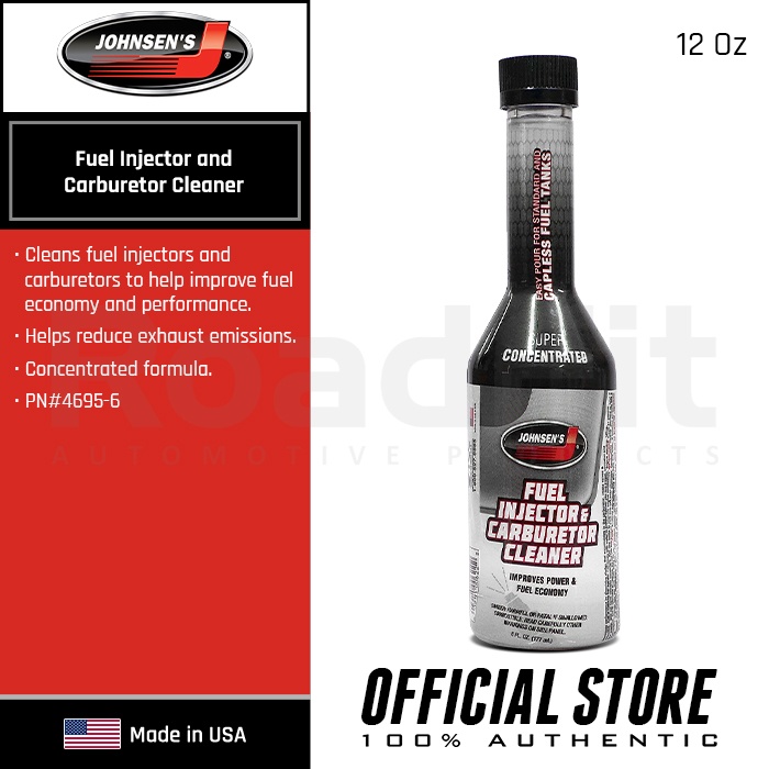 Johnsen's Super Concentrated Fuel Injector and Carburetor Cleaner Car