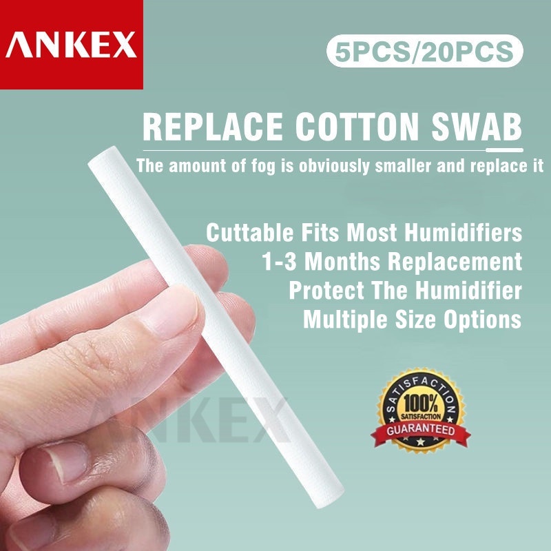 Air Humidifier Replacement Cotton Swab Filter Sponge Stick for USB ...