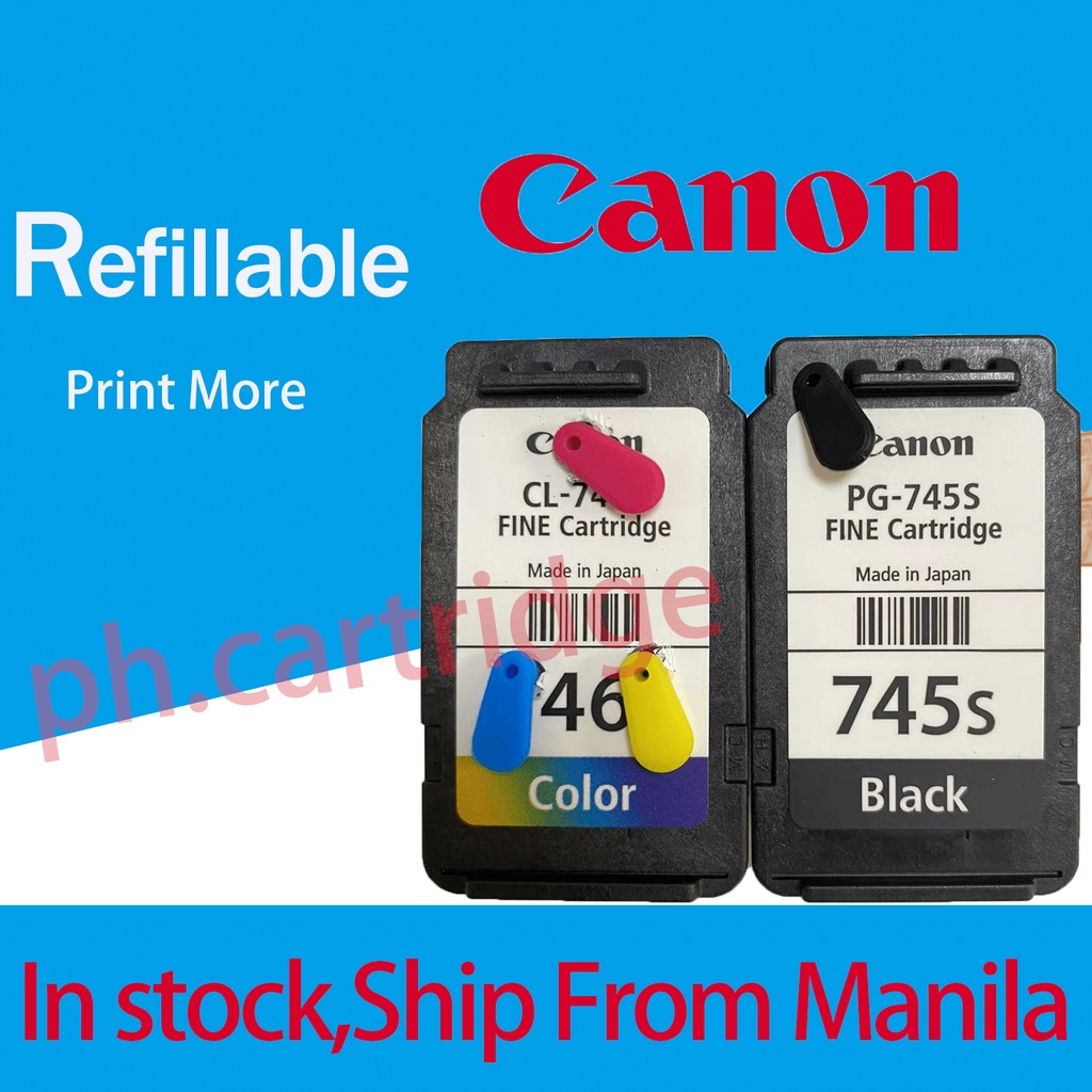 Canon 745 746 ink cartridge PG745 for MG2470 MG2570 IP2870 MX497 TS207