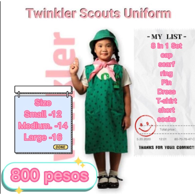 Kab Scout Uniform  Shopee Philippines