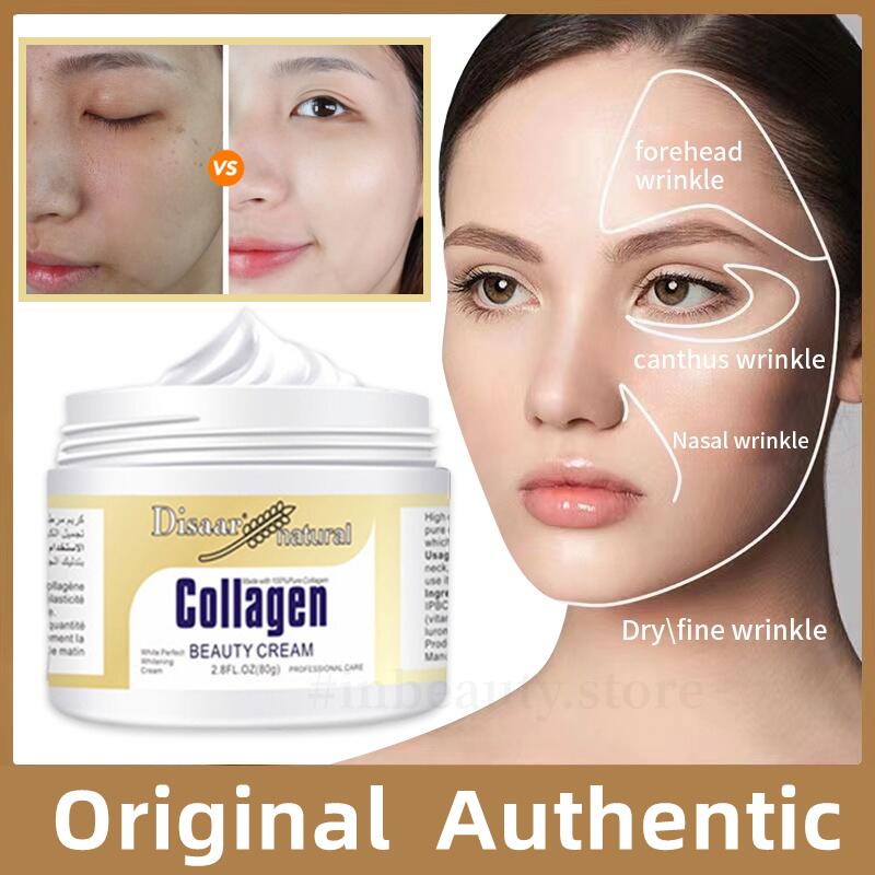 DISAAR Collagen Cream Face Cream Lighten Dark Spots Repair Damaged Skin