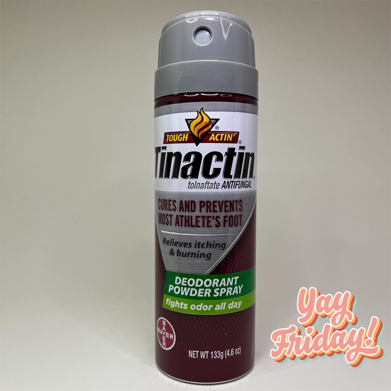 Tinactin Athlete's Foot Spray Antifungal Deodorant Powder Spray, 4.6oz Shopee Philippines