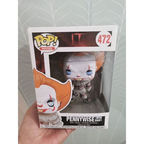 Funko Pop Pennywise 472 Horror Collection Shopee Philippines