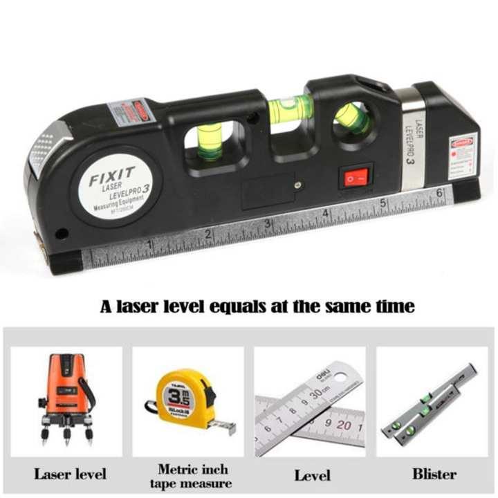 Multipurpose Laser Level PR03 laser measure Line 8ft+ Measure Tape ...