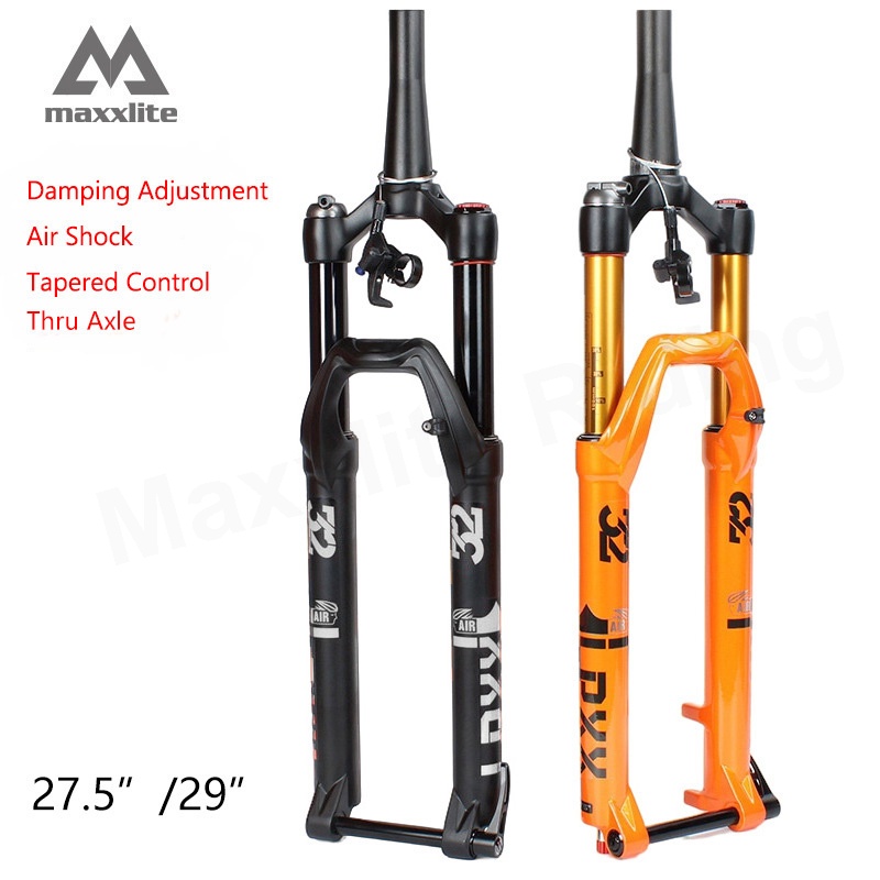 Maxxlite MTB Air Fork 29er 140mm Travel Thru Axle 15 * 100mm Mountain