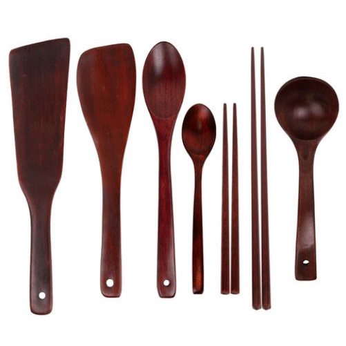 Wooden Kitchen tool set(6 types) Shopee Philippines