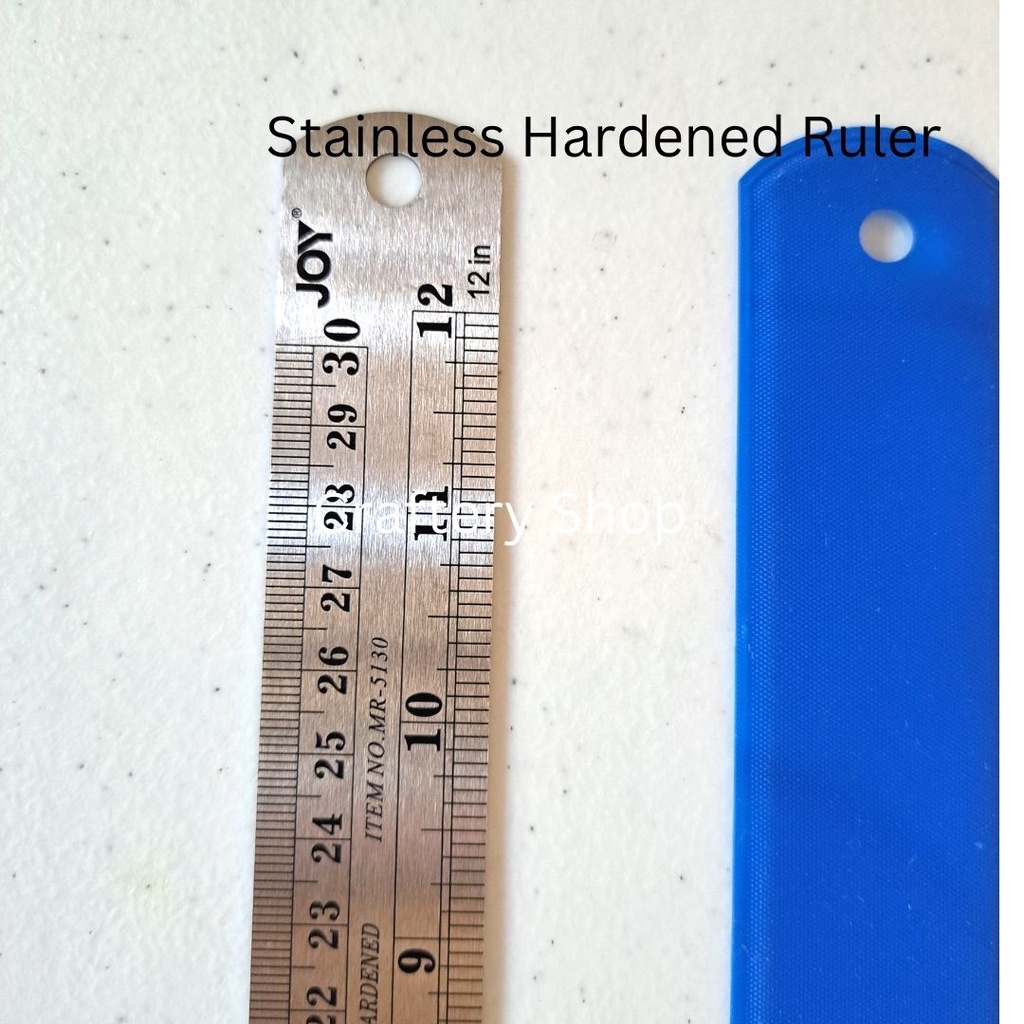 Joy Metal Ruler (thick) | Shopee Philippines