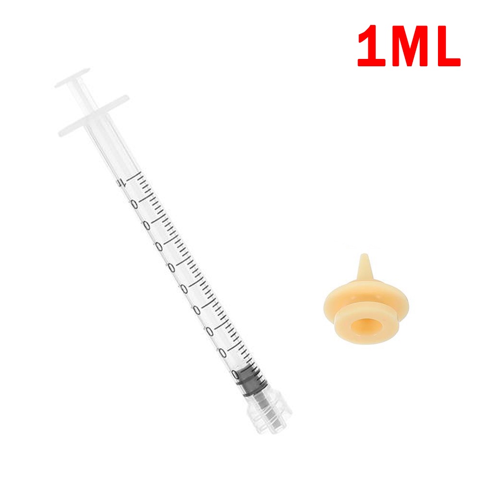 1/3/5ML Syringe Pet Cat Feeding Miracle Nipple for Kitten and Puppy