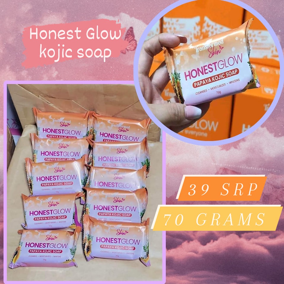 Honest Glow Kojic Papaya Soap G Shopee Philippines