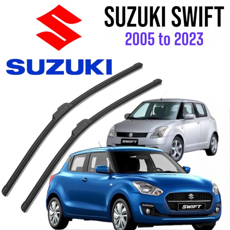 suzuki swift wiper blades banana type heavy duty 2005 to 2023 fit to