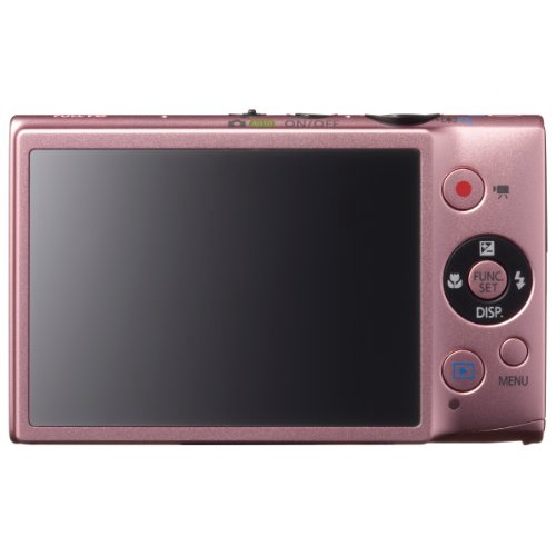 Pre-loved Canon Digital Camera IXY 220F Pink Optical 5x Zoom wide