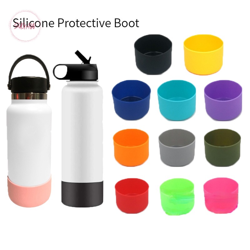 Protective Anti-Slip Silicone Water Bottle Boot/Sleeve Bottom Cover - China  Rubber Sleeves, Silicone Sleeves