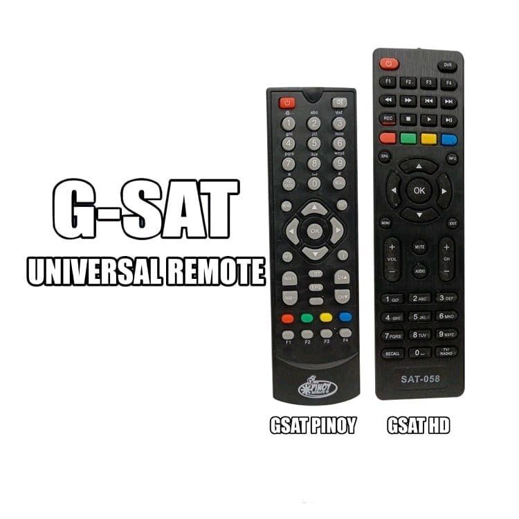 GSAT HD and Gsat Pinoy Gpinoy TV Box Remote Control | Shopee Philippines