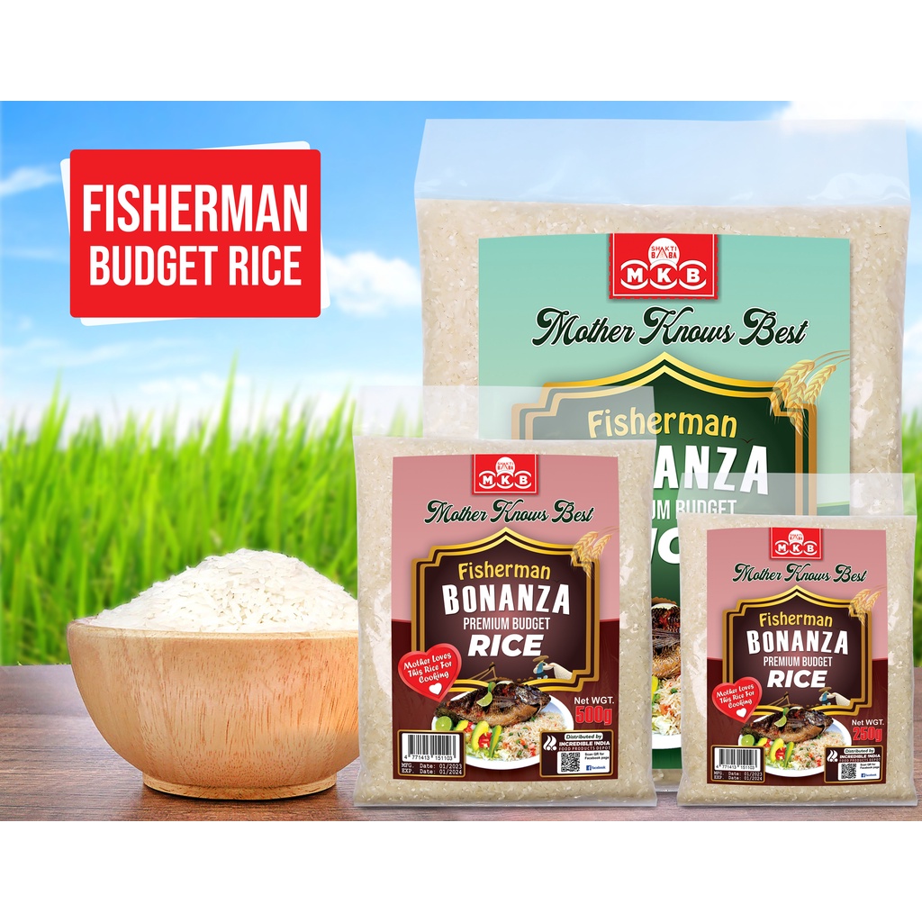 M.K.B(Mother Knows Best) Fisherman Bonanza Premium Budget Rice 500g ...