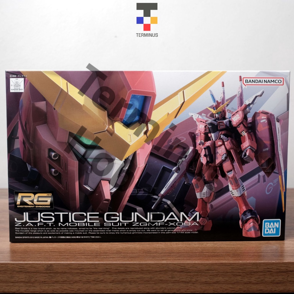 Bandai RG #09 Justice Gundam 1/144 | Shopee Philippines