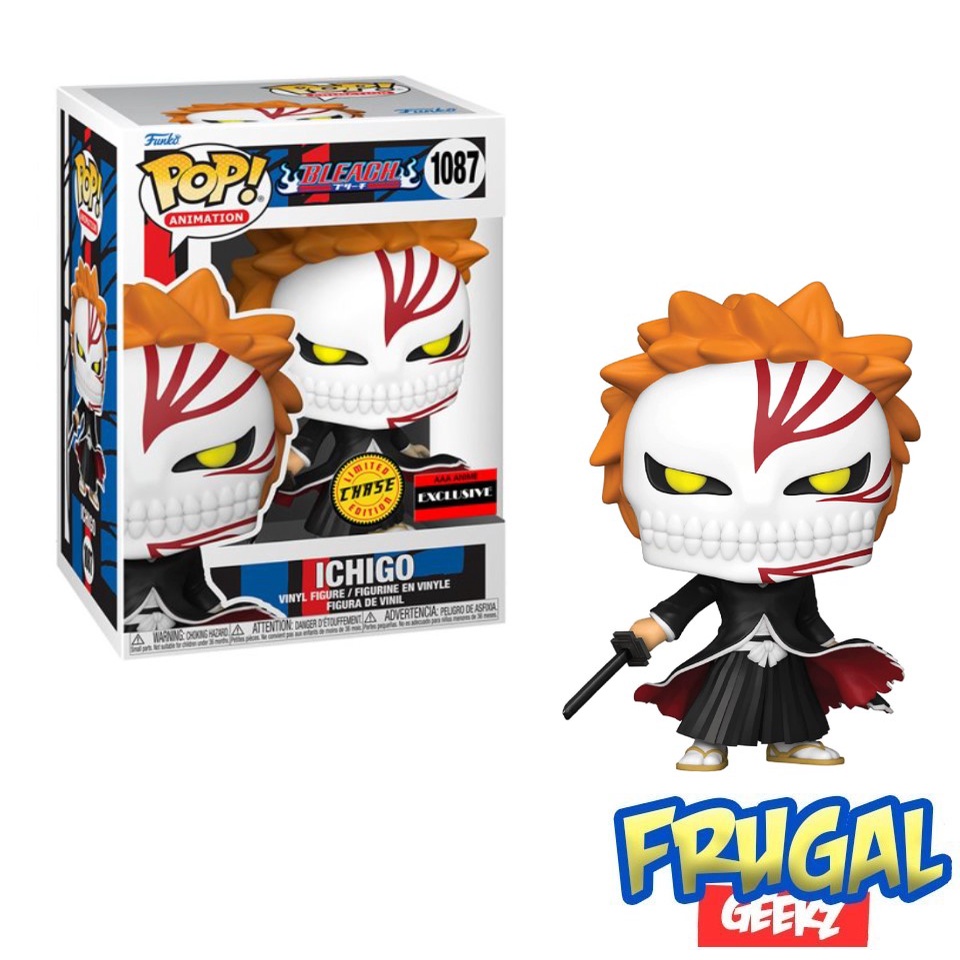 Funko Pop! Anime Bleach Ichigo with Hollow Mask AAA Anime Chase