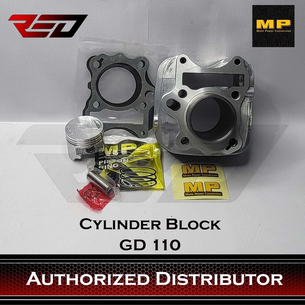 Cylinder Block MP GD110 51MM / GY6150 57.4MM / GY6125 52.4MM / Lifan125 ...