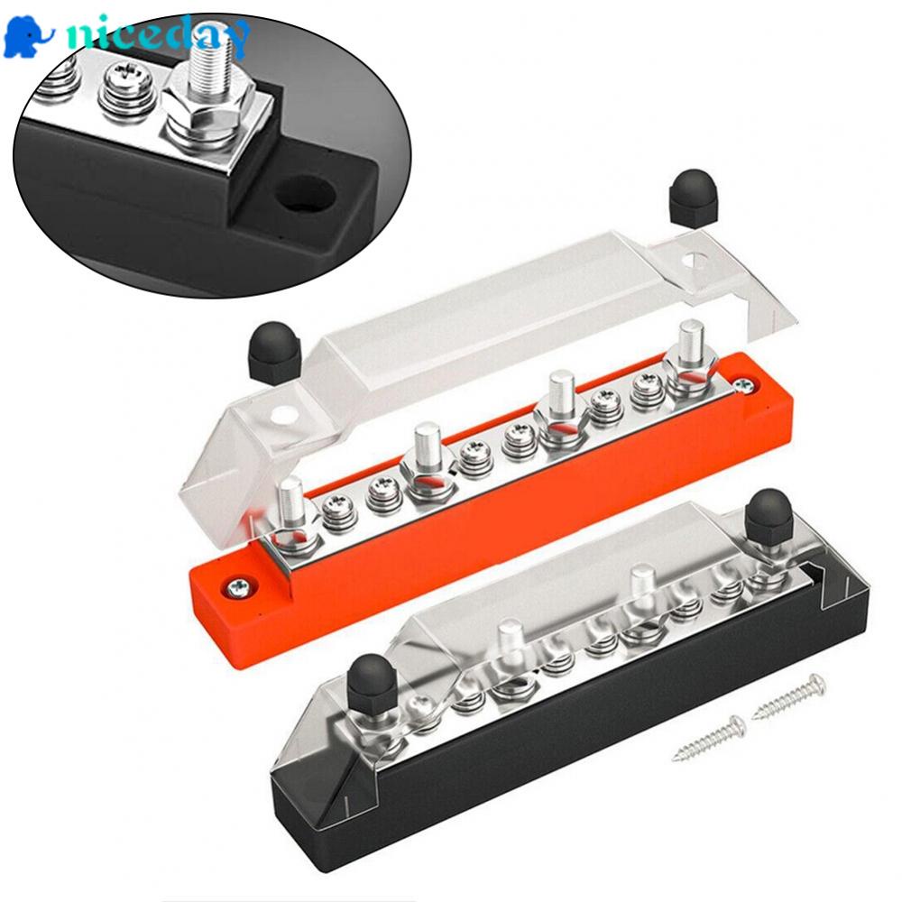 Terminal Block Distribution Block Bus Bar Battery M4 Terminal For Boat