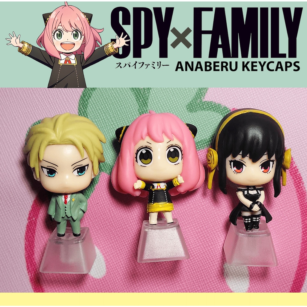 Spy Family Keycaps for Mechanical and Gaming Keyboard | Shopee Philippines