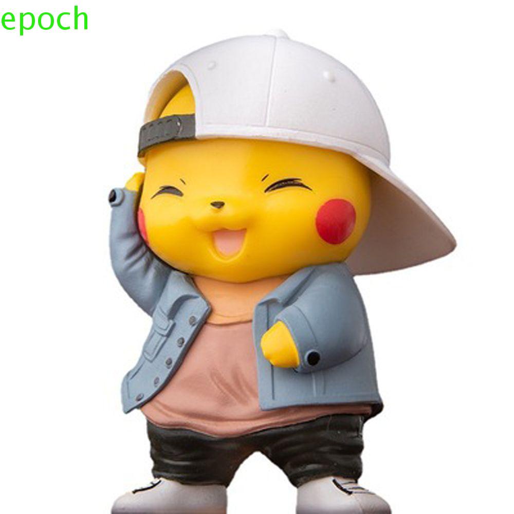 EPOCH Pokemon Figure Model Gift Car Decoration Cosplay Pikachu Model ...
