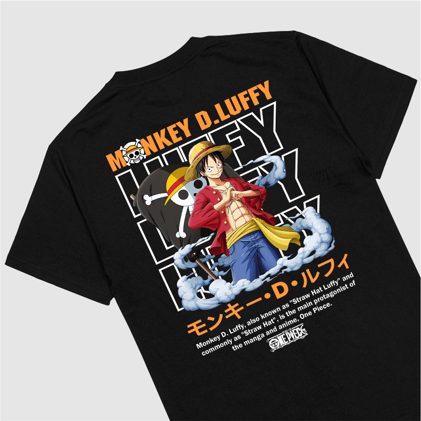 STARMILS ANIME T-SHIRT One Piece monkey D Luffy Japanese T-shirt Distro ...