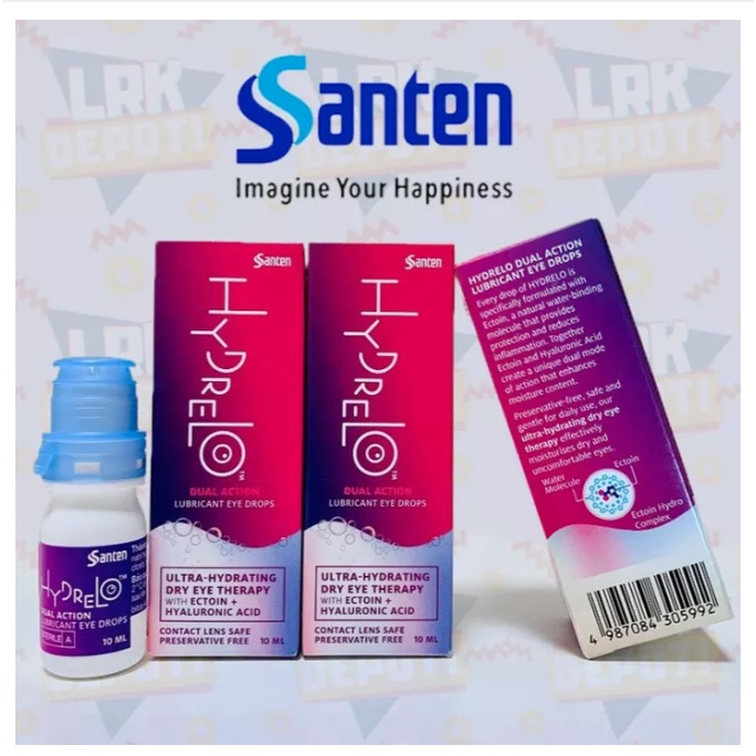 HYDRELO Dual Action Lubricant Eye Drops 10mL Shopee Philippines