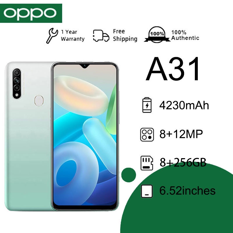 OPPO A31 ORIGINAL 8GB RAM 256GB ROM W/FREE SIM CARD Smartphone 4230mAh ...