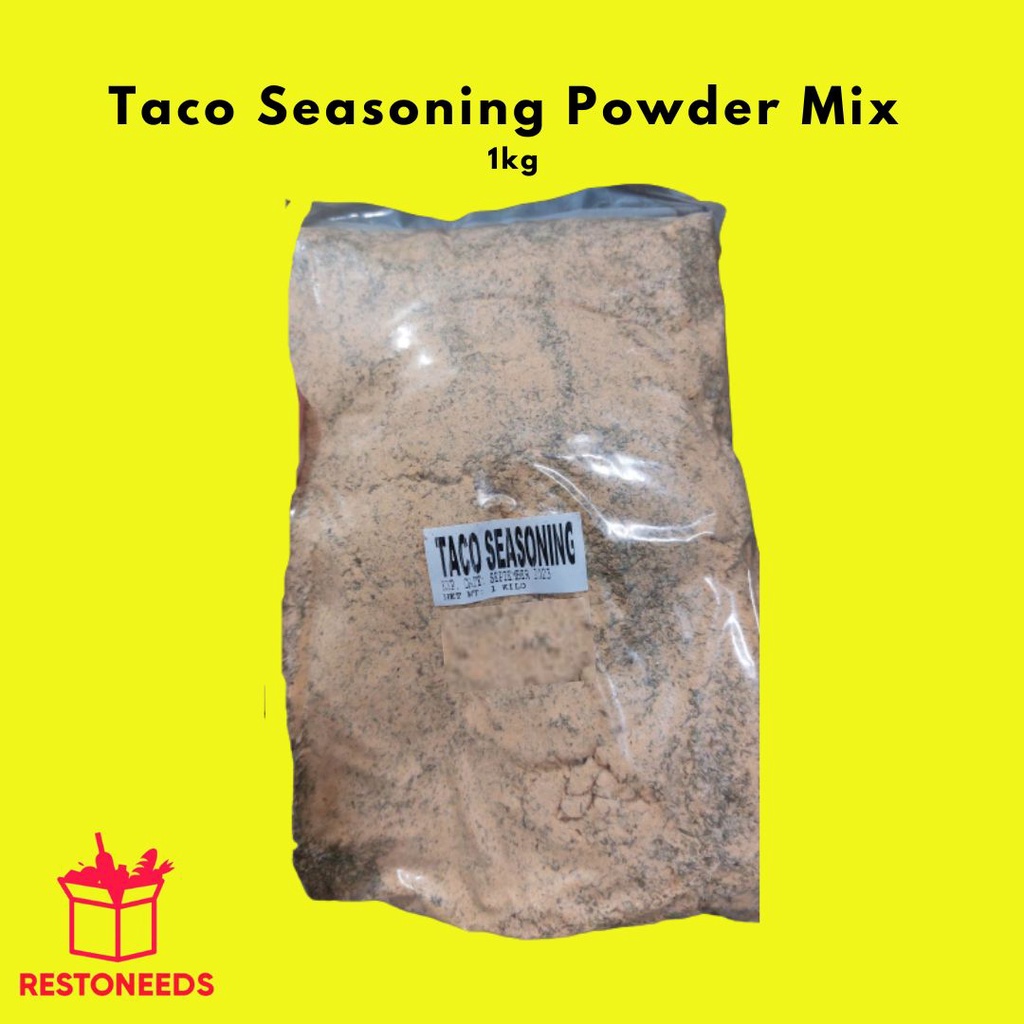 Taco Seasoning Powder Mix 1kg Shopee Philippines