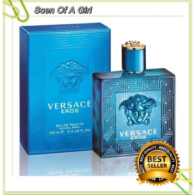 Versace Eros EDT perfume For Men oil based us tester Fragrance