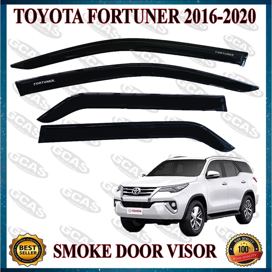 2016-2021 Toyota Fortuner Rain Visor, Rain gutter, Door visor, Window ...