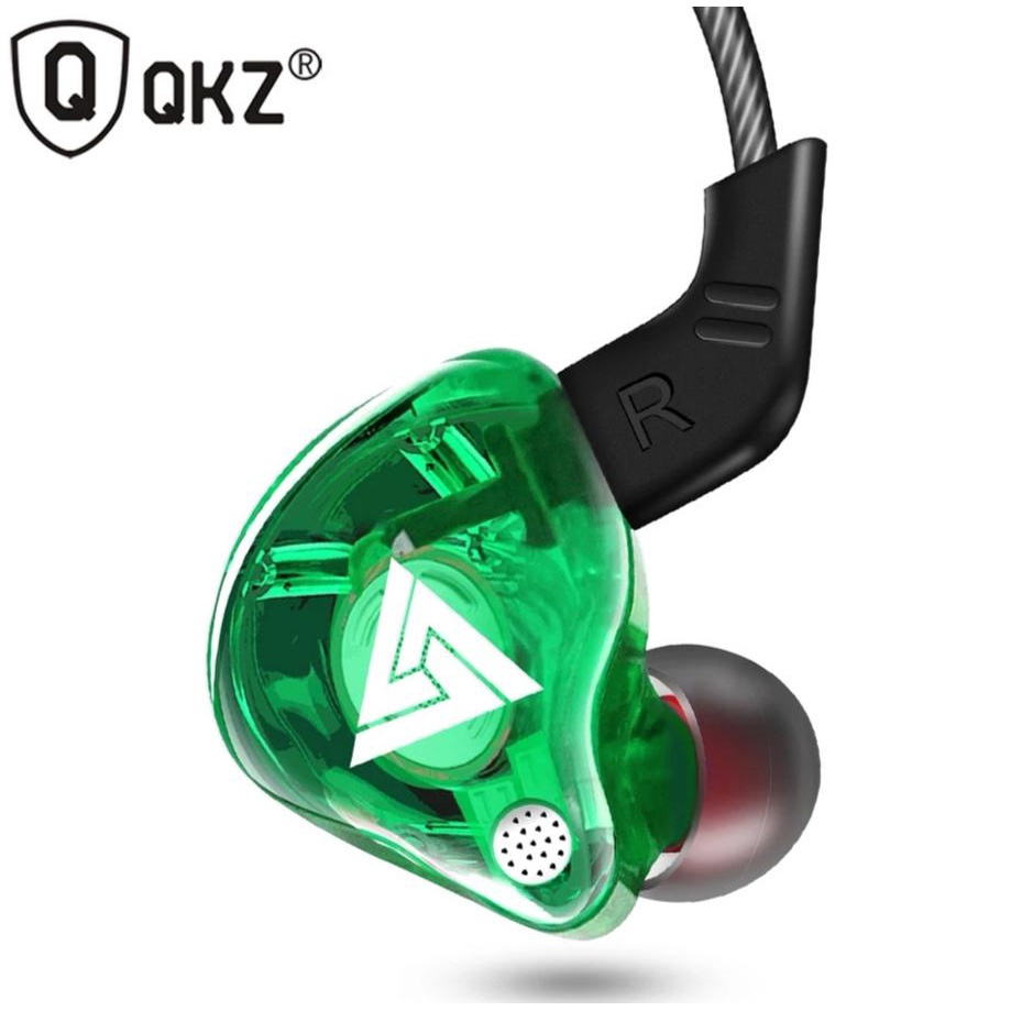 Qkz Ak6 Pro 1dd Dynamic Wire Earphones Hi Fi Bass Earbuds In Ear